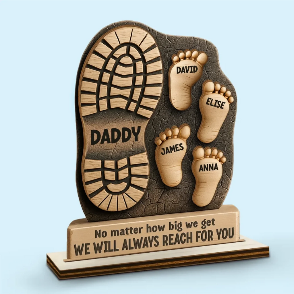 Accepeer | The Legacy Wayfinder Plaque - Personalized Tribute for Dad & Grandpa