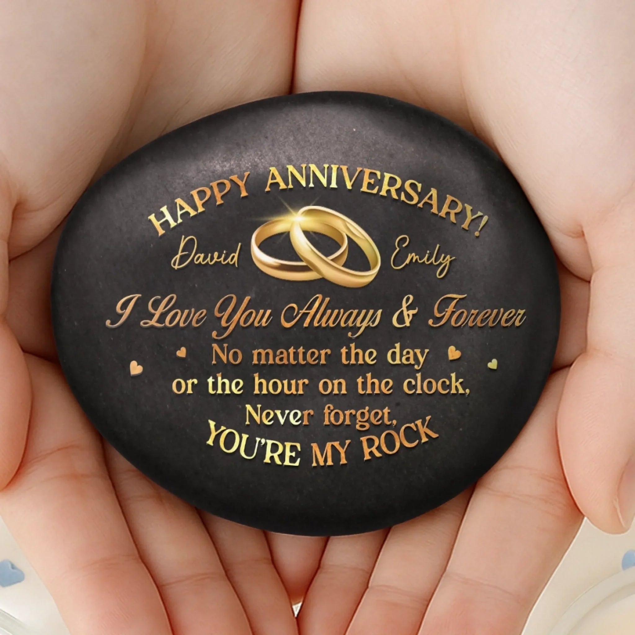 Accepeer | The Everstone - Personalized Anniversary Keepsake for Him & Her