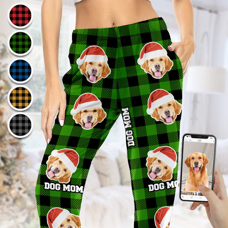 Accepeer Custom Photo It's Christmas Everywhere - Dog Personalized Pajama Pants - Christmas Gift For Pet Owners