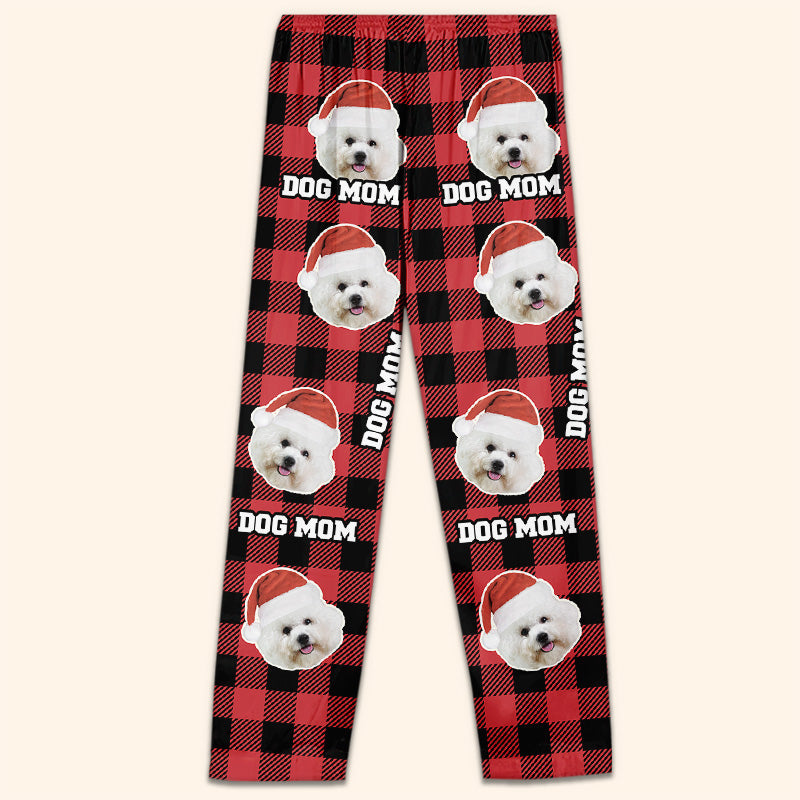 Accepeer Custom Photo It's Christmas Everywhere - Dog Personalized Pajama Pants - Christmas Gift For Pet Owners