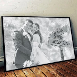Accepeer | The 'Essential Us' Custom Poster - A Personalized Love Declaration for Couples