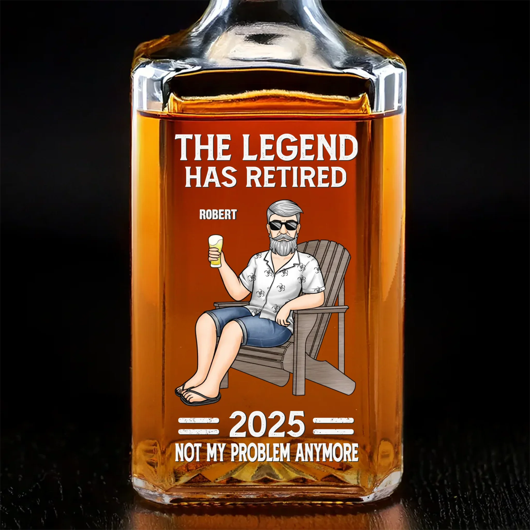 Accepeer | The Signature Reserve: Personalized Whiskey Bottle for Dad